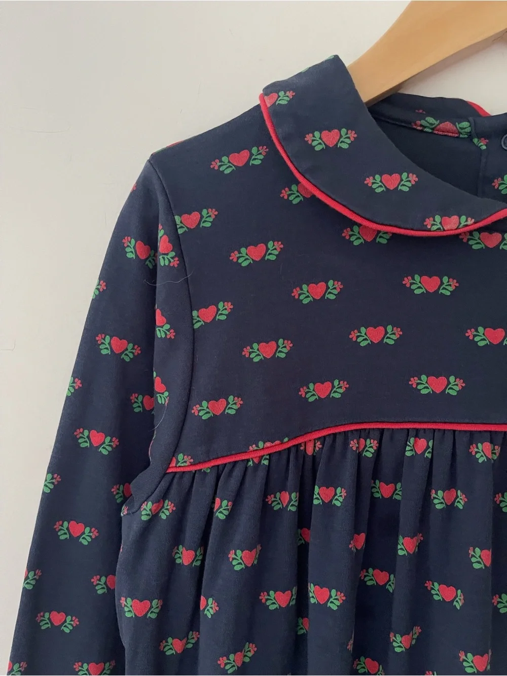 TBBC EUC/LN Holly Day Peter Pan Collar Tunic Blouse